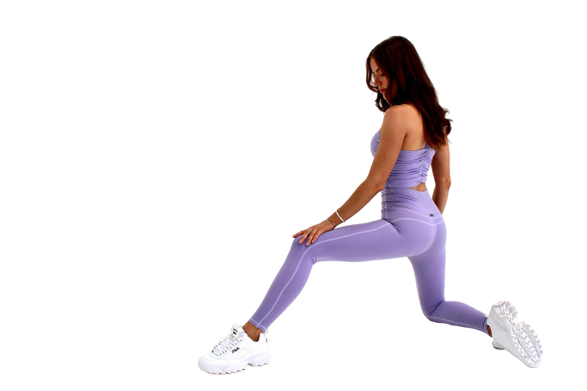 Siren Sparkle Tight in Cool Lavender